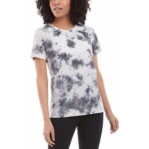 Danskin Women's Tie-Dye T-Shirt Black Crewneck Size M – Soft Casual Tee